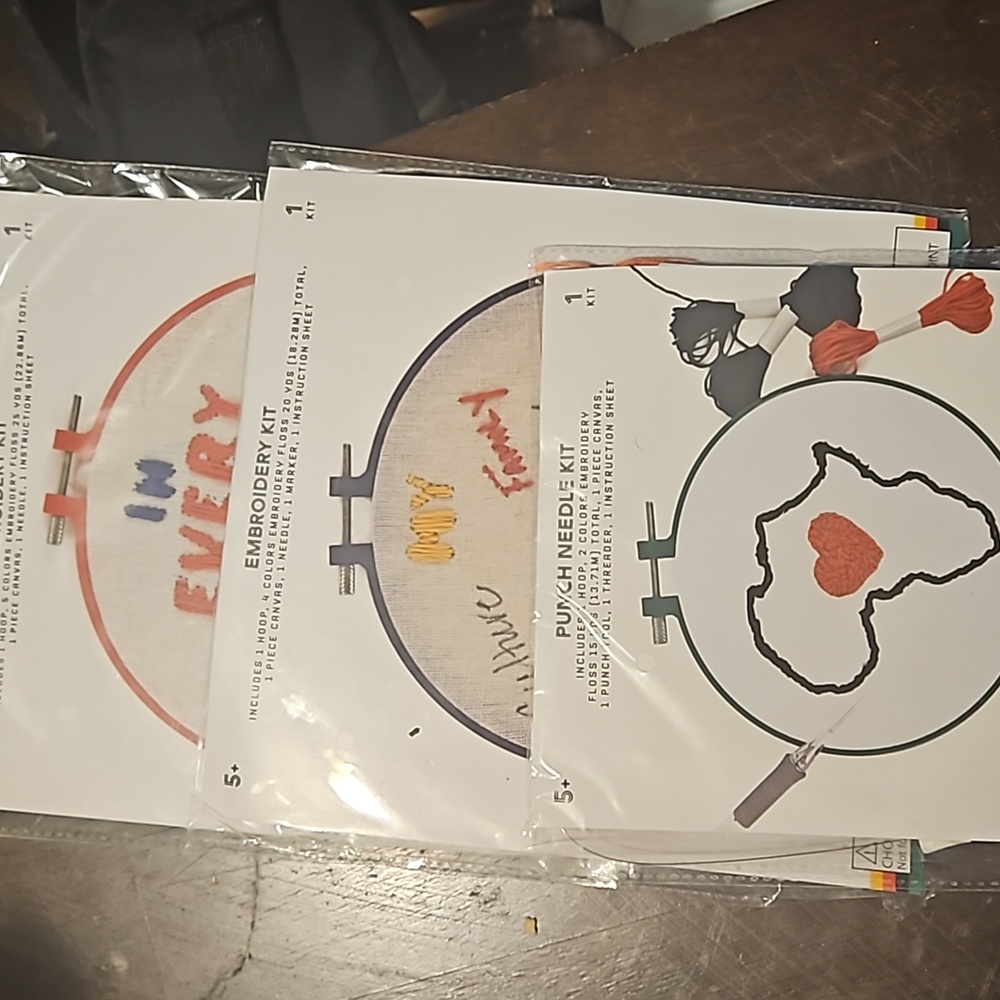 Embroidery kit